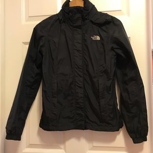 Black NorthFace Windbreaker